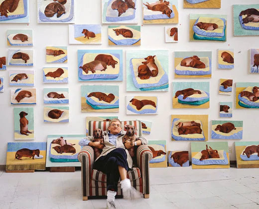 DAVID HOCKNEY'S DACHSHUNDS LOVE