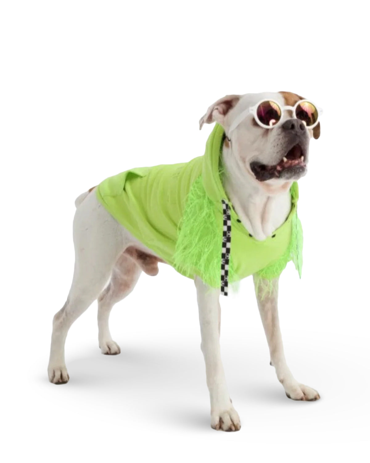 I Woof U Green Dog Hoodie