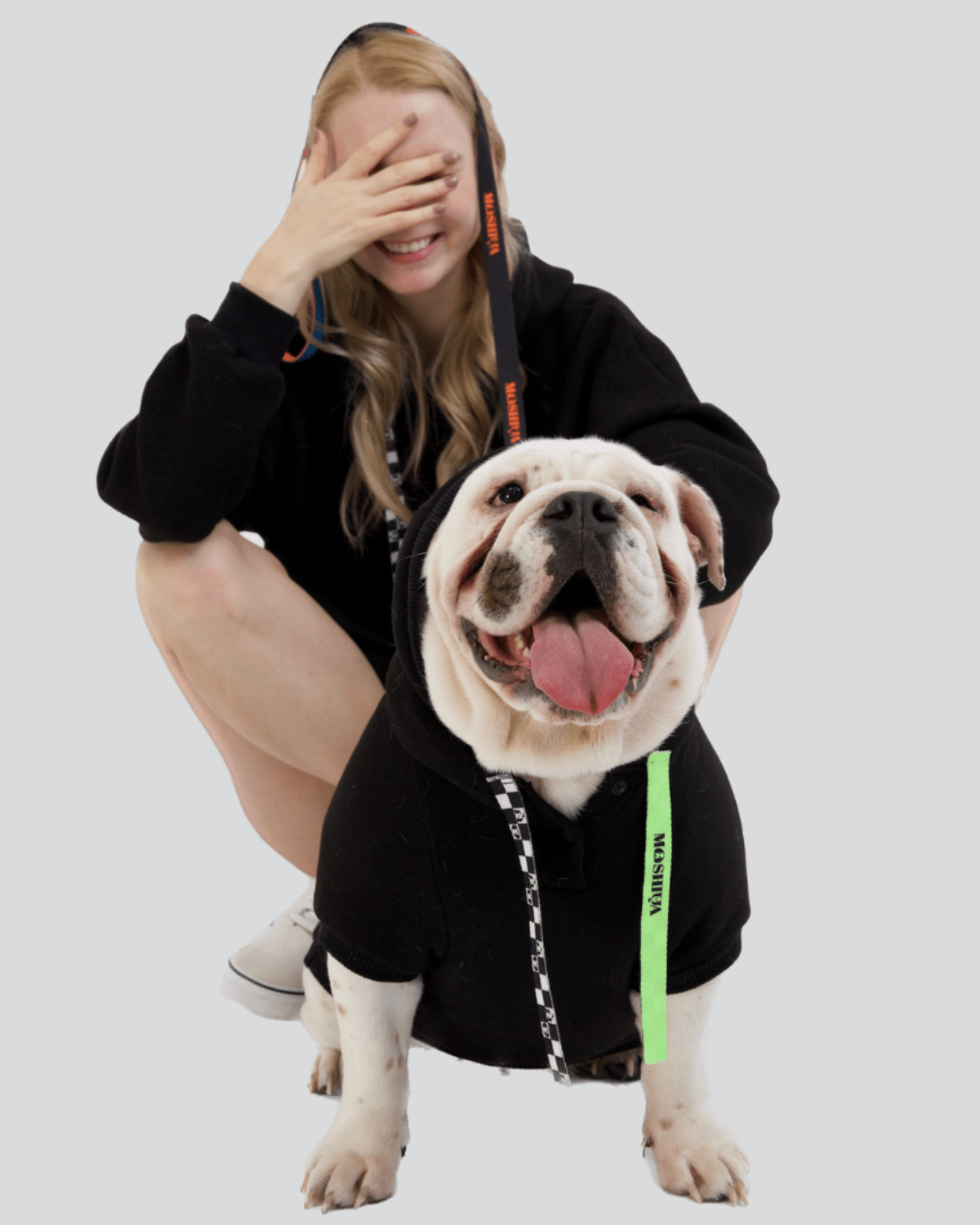 I Woof U Black Matching Hoodies - Moshiqa Store