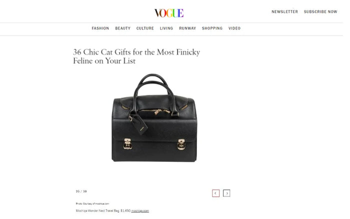 VOGUE - Chic Cat Gifts for the Feline on Your List