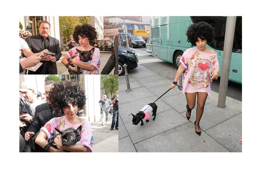 LADY GAGA’S PINK BLACK STYLE