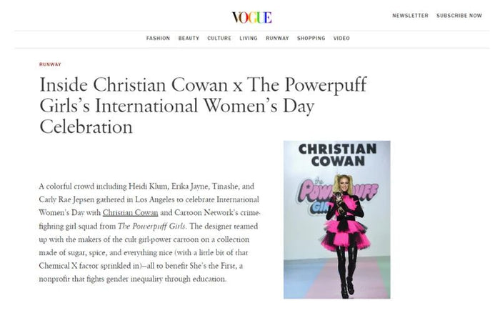 VOGUE - Powerpuff Girls’s Women’s Day! - Moshiqa Store