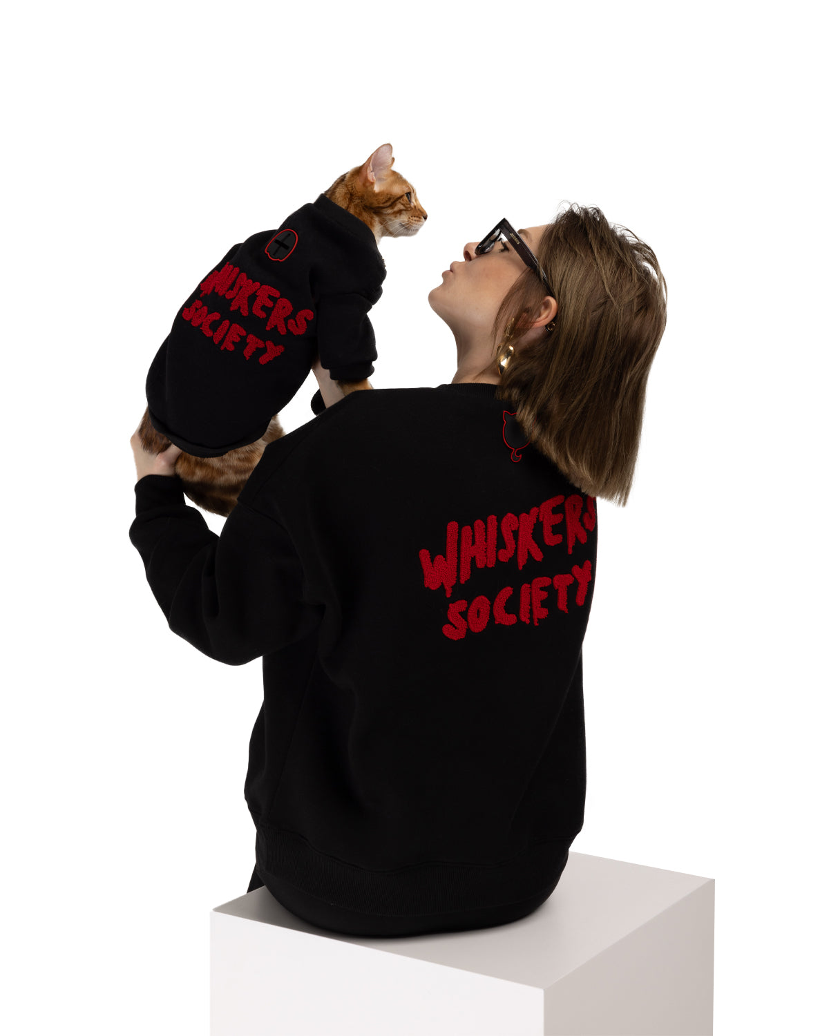 Whiskers Society Human Sweatshirt