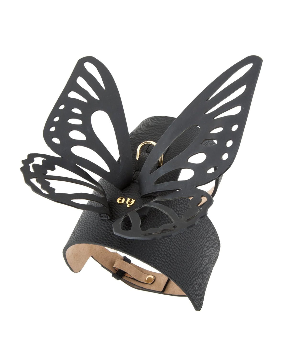 Moshiqa Butterfly Effect Dog Harness in Black at Nordstrom, Size Small