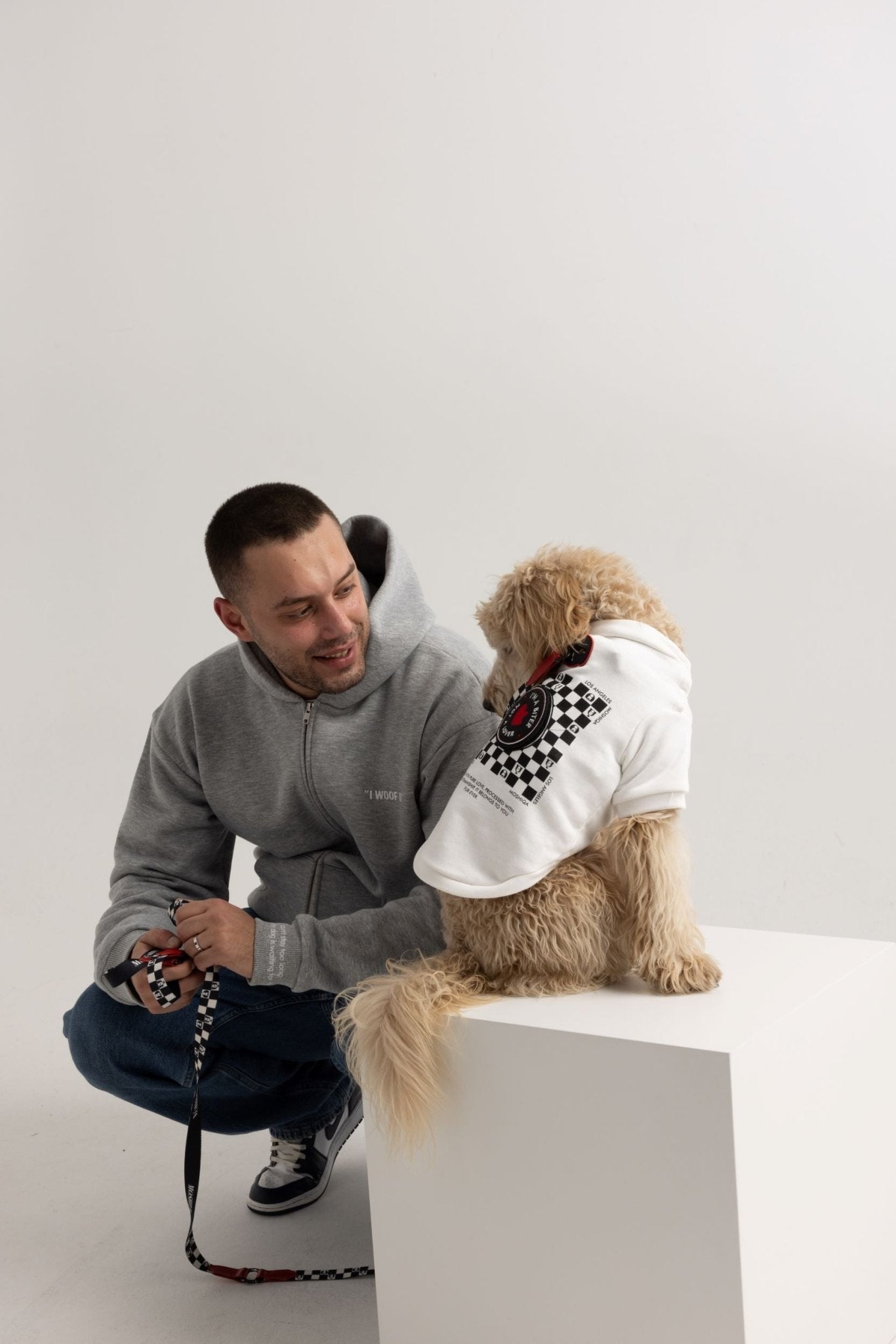 Checkerboard Sweatshirt - Moshiqa Store