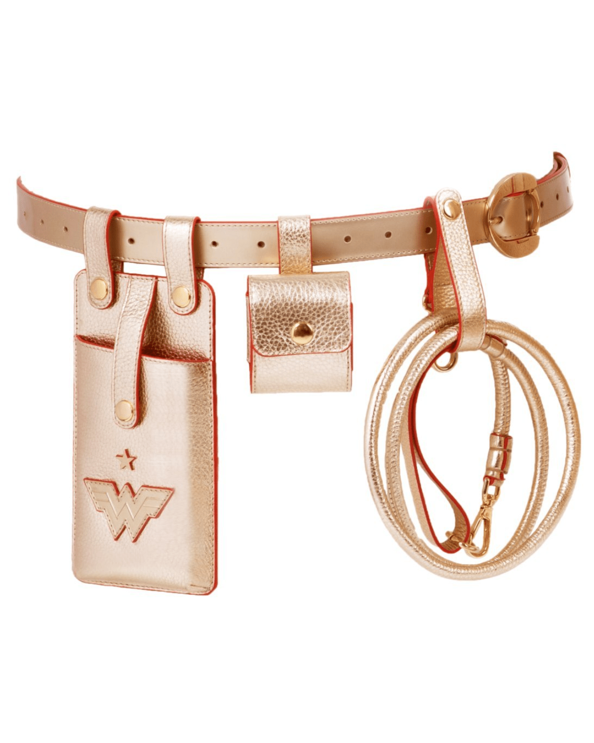 Golden Utility Belt with Leash - Moshiqa Store