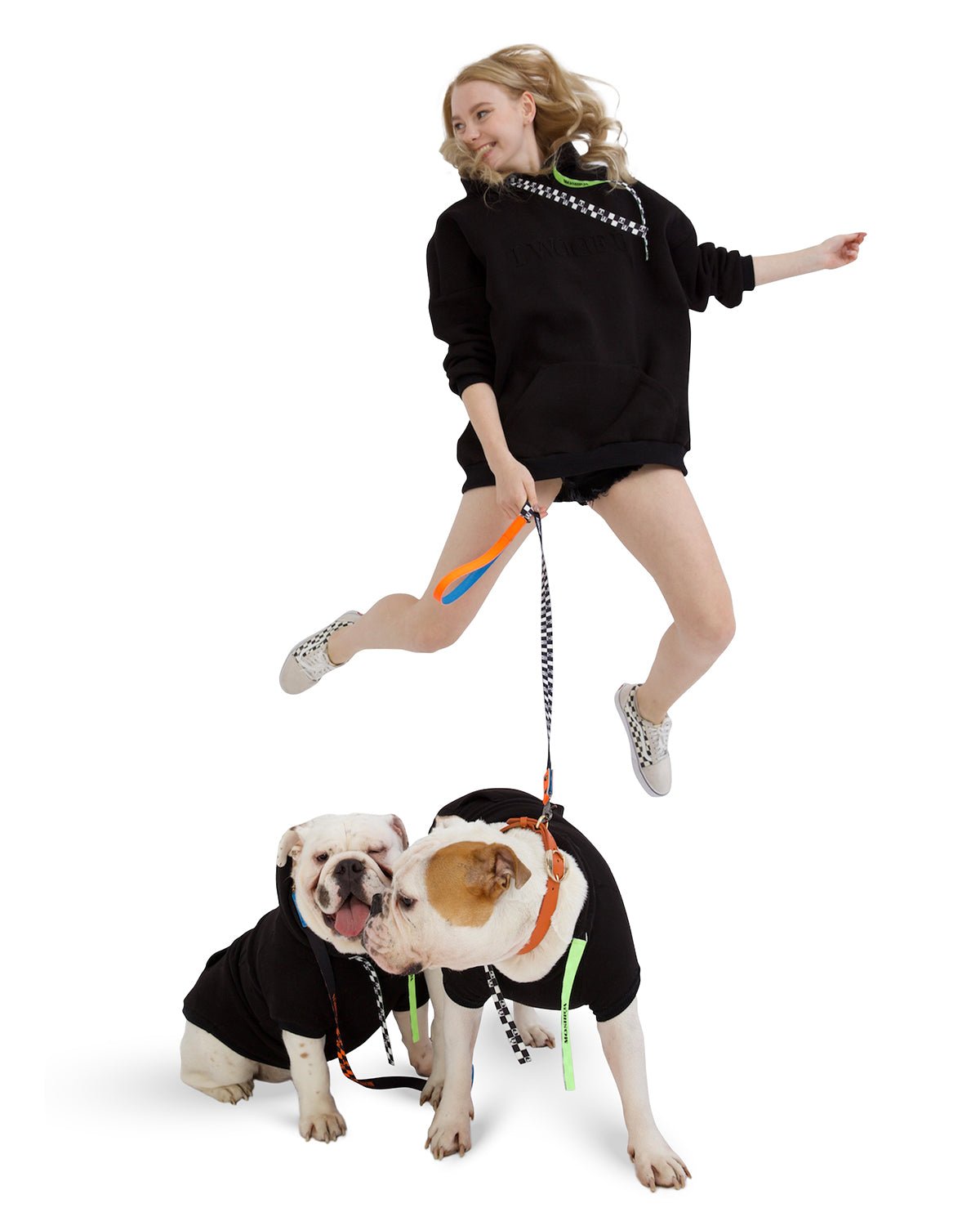 I Woof U Black Human Hoodie - Moshiqa Store