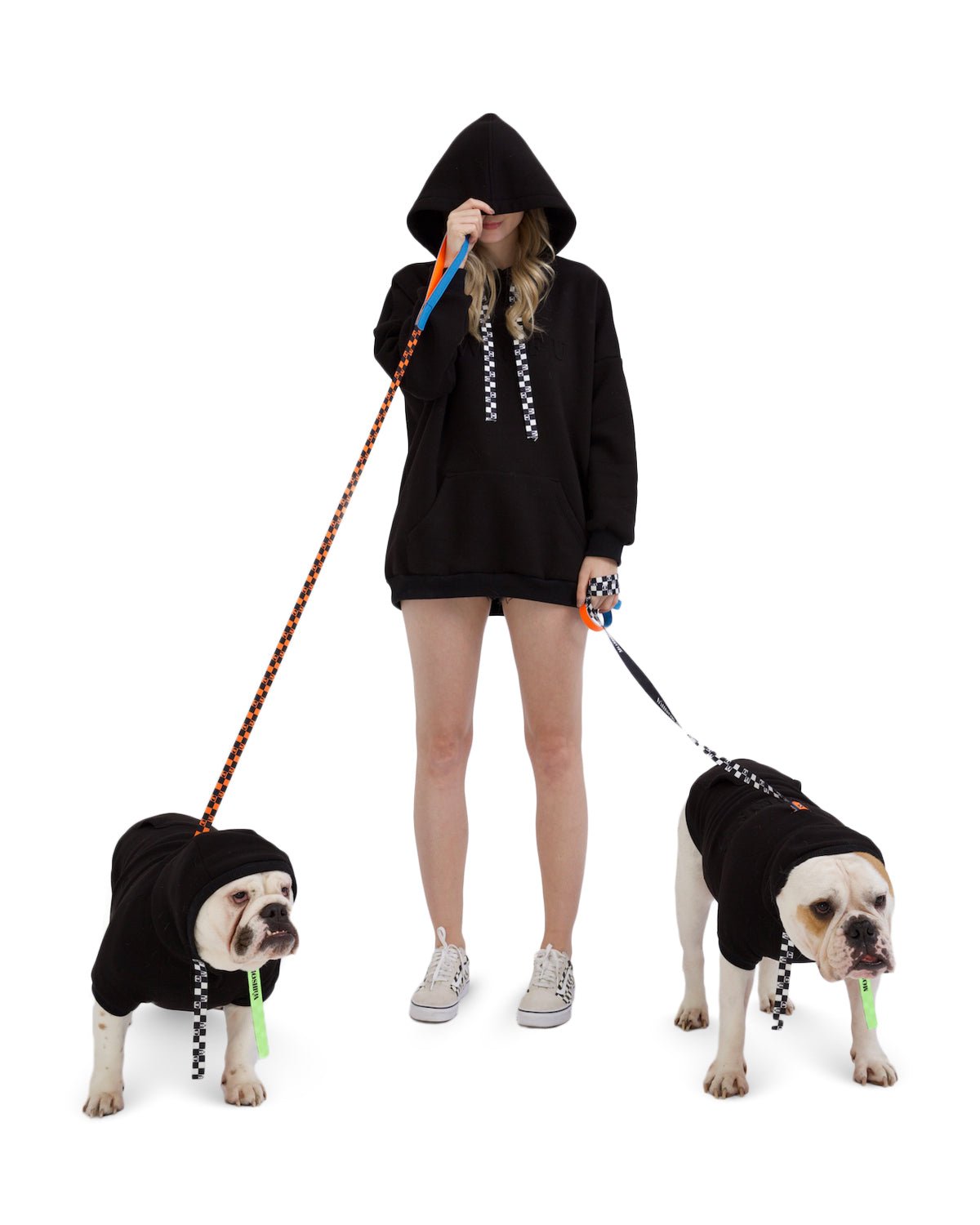 I Woof U Black Human Hoodie - Moshiqa Store