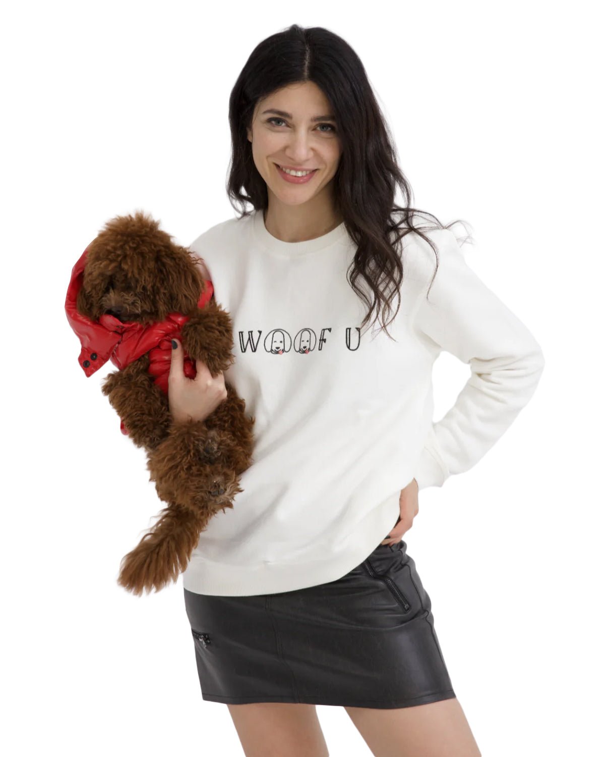 I Woof U Embroidery Sweatshirt - Moshiqa Store