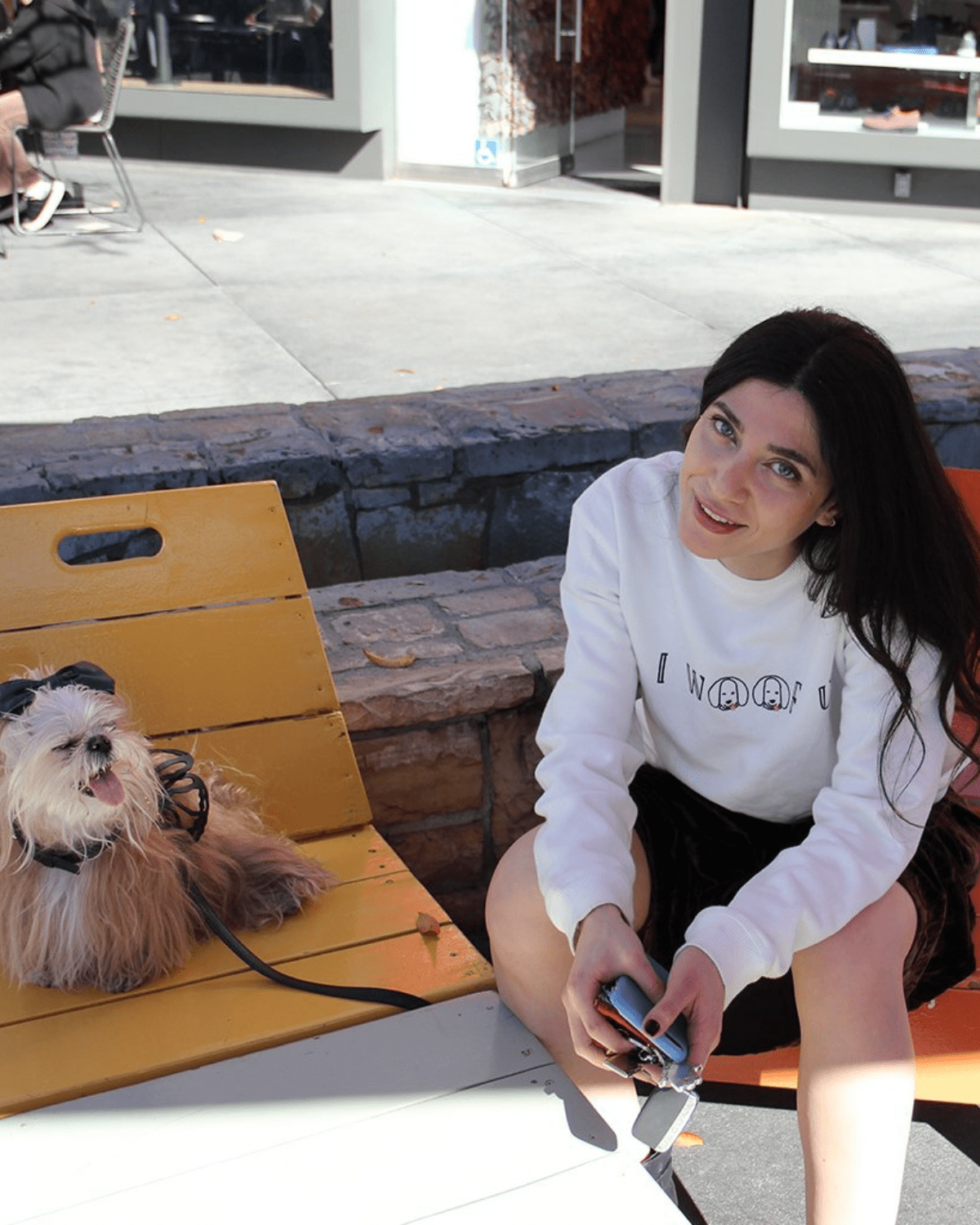 I Woof U Embroidery Sweatshirt - Moshiqa Store