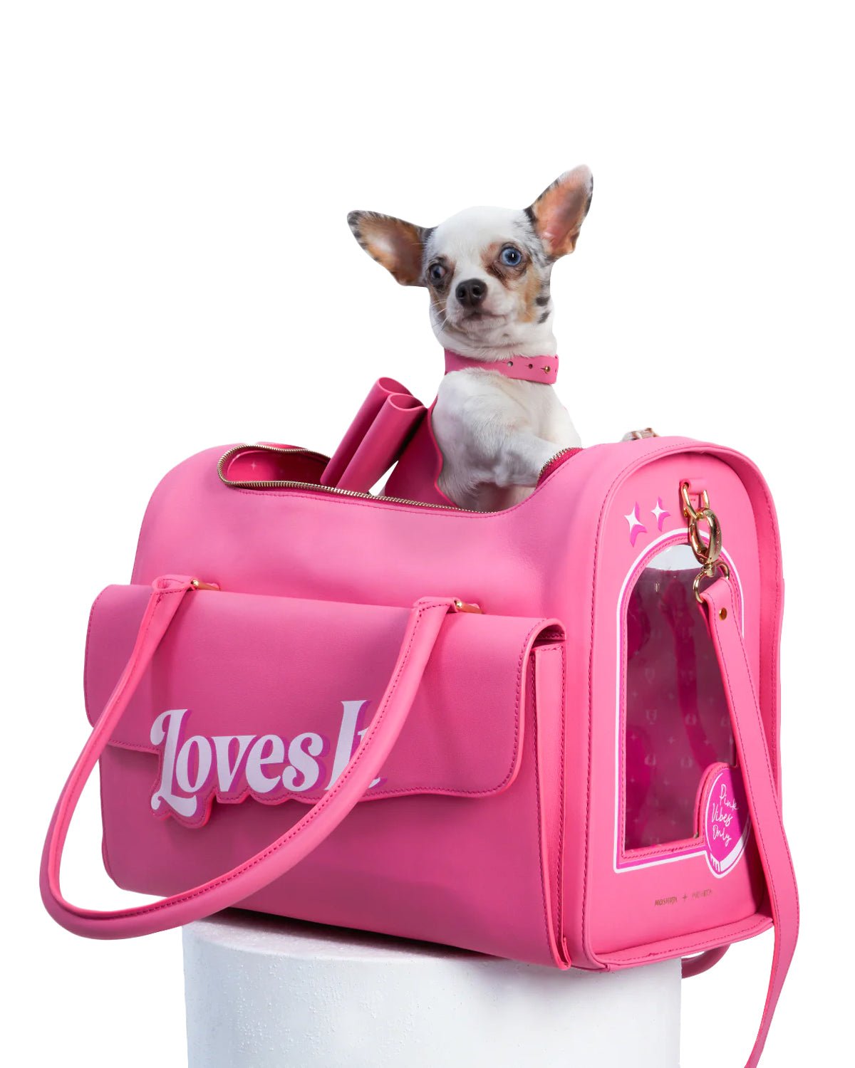 Loves It Dog Carrier | Paris Hilton × Moshiqa Airline– Moshiqa Store