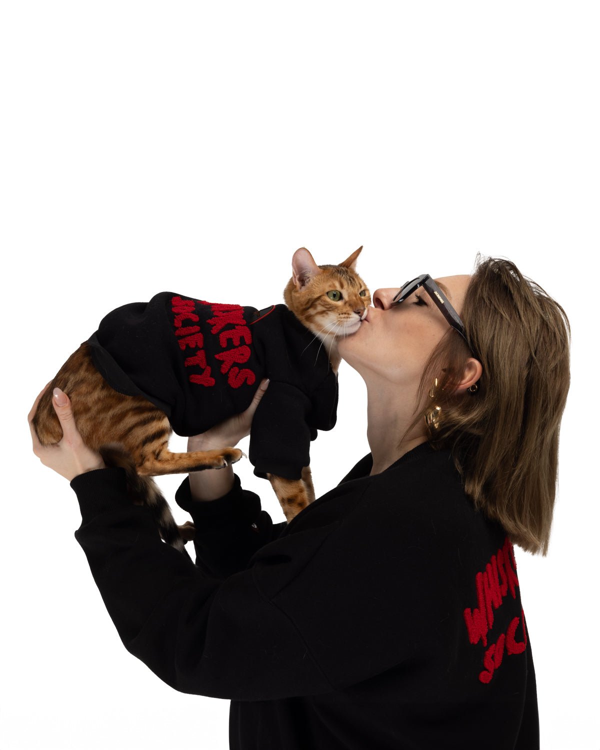 Whiskers Society Human Sweatshirt - Moshiqa Store