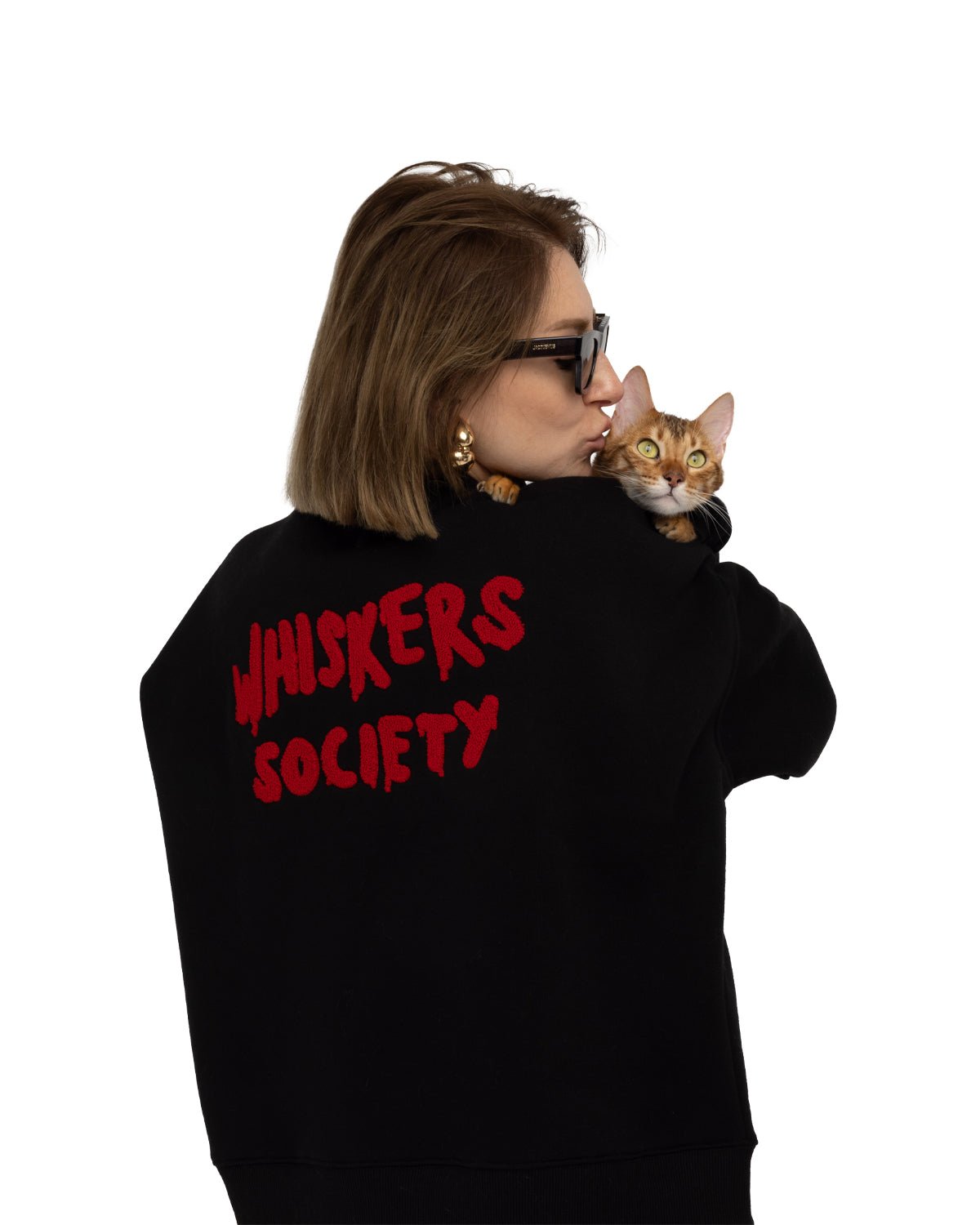 Whiskers Society Human Sweatshirt - Moshiqa Store