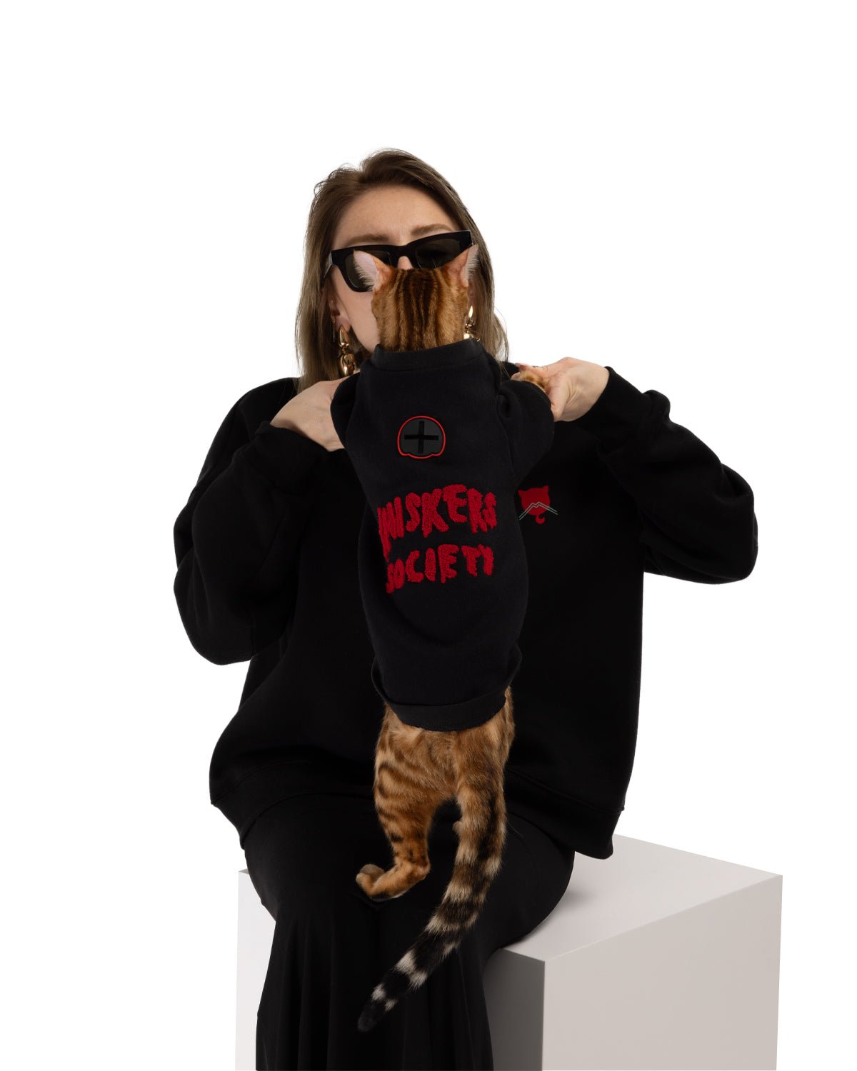 Whiskers Society Pet Sweatshirt - Moshiqa Store